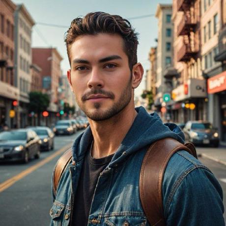 Michael Johnson portrait